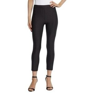 Chico’s Ultimate Fit Polka Dot Print Stretch Crop Leggings Size 0 (US Small/4)